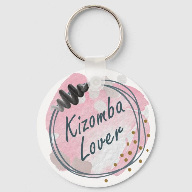 Baile Latino, lover Key Ring (Front)