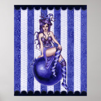 Bailey - Blueberry Witch Poster