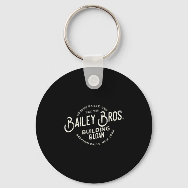 Bailey Brothers Building And Loan Clic George  Key Ring (Front)