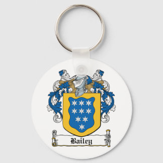 Bailey Family Crest Key Ring
