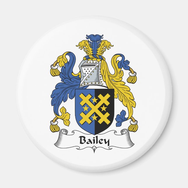 Bailey Family Crest Magnet (Front)