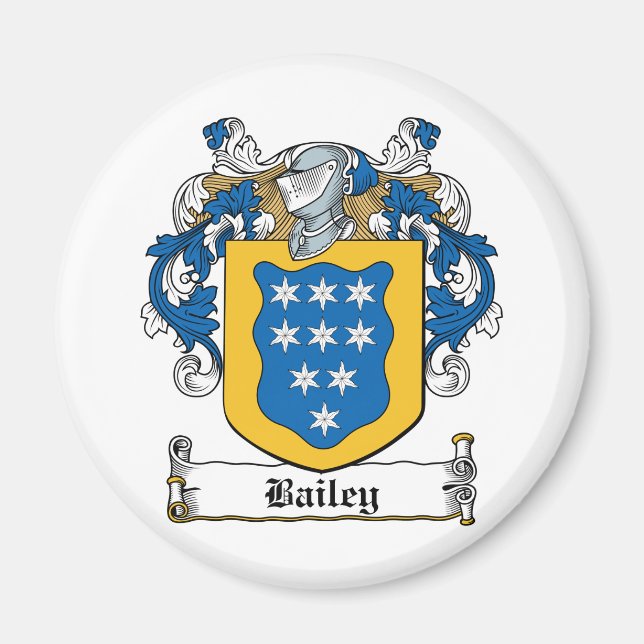 Bailey Family Crest Magnet (Front)