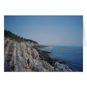 Bailey Island rocky shore