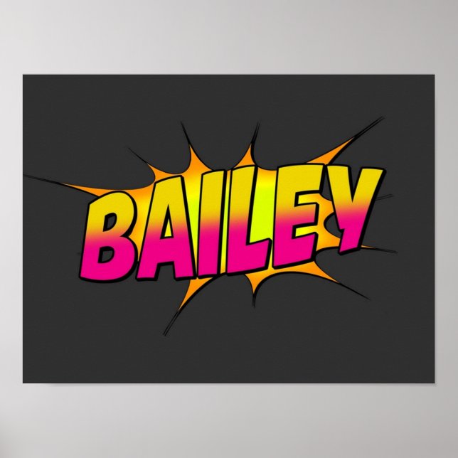 Bailey Poster (Front)