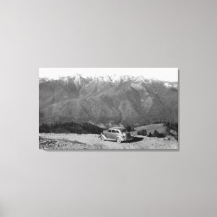 Bailey Range from Hurricane Ridge Olympics Canvas Print