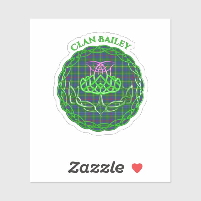 Bailey Scottish Tartan Celtic Thistle (Sheet)