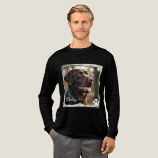 "Bailey" the Chocolate Lab Tri-Blend Shirt