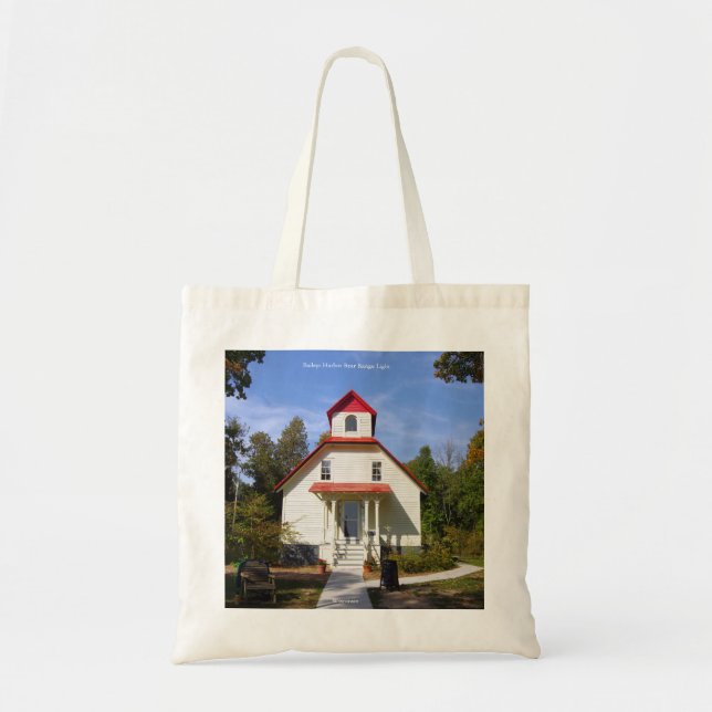 Baileys Harbor Range Lights tote bag (Front)