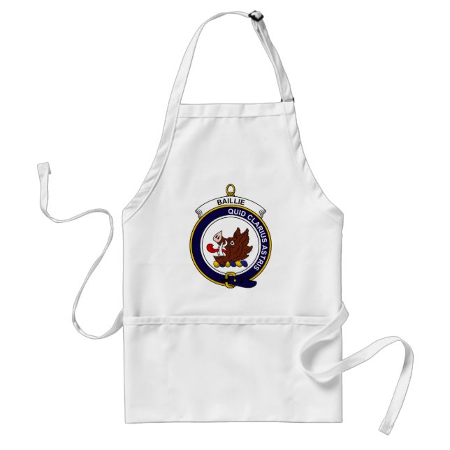 Baillie - Clan Crest Standard Apron (Front)