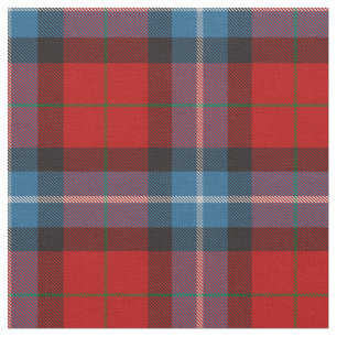 Baillie of Polkemett Red Clan Tartan Fabric