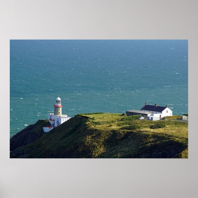 Baily Lighthouse Ireland Poster (Front)