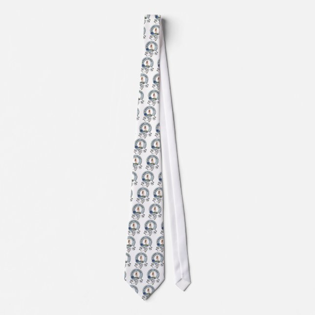 Bain Clan Badge Tie (Front)