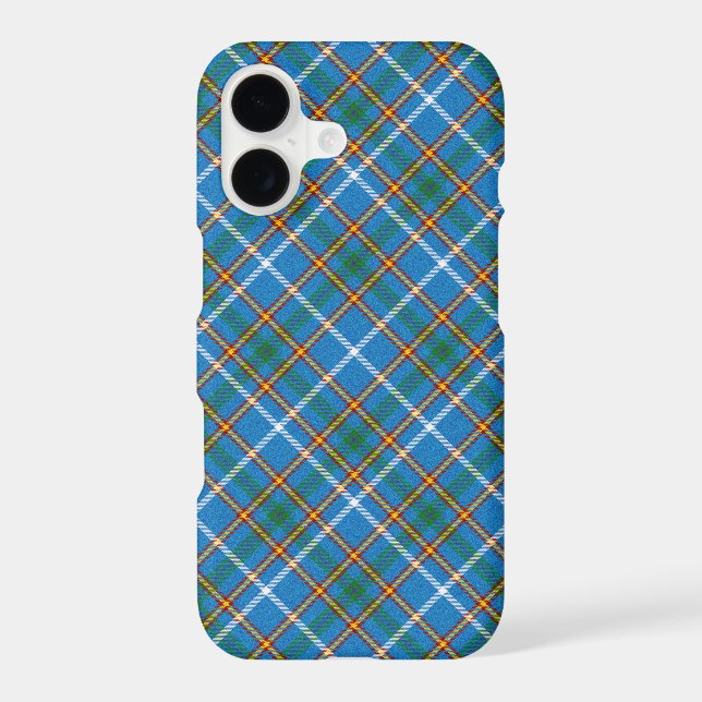 Bain Clan Tartan Plaid Pattern iPhone Case (Back)