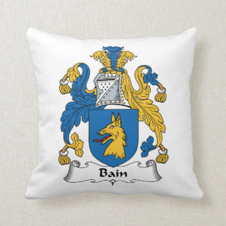 Bain Family Crest Cushion