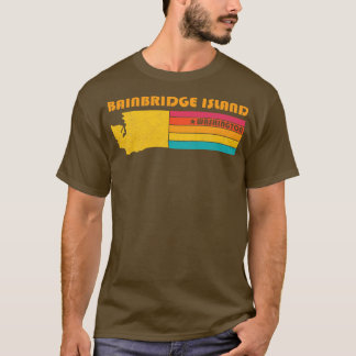 Bainbridge Island Washington Vintage Distressed So T-Shirt