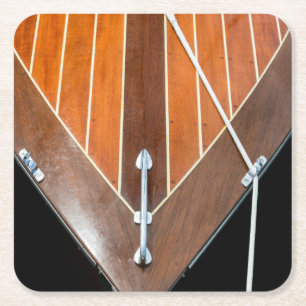 Bainbridge Island Wooden Boat Festival Square Paper Coaster