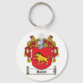 Baird Family Crest Key Ring