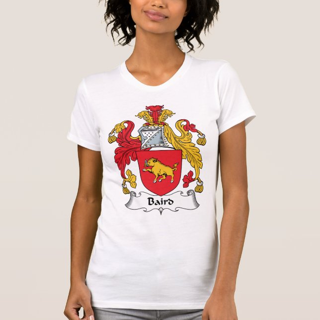 Baird Family Crest T-Shirt (Front)