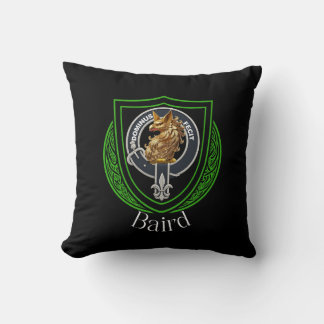 Baird Scottish Clan Crest Cushion