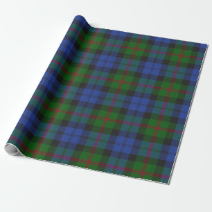 Baird Scottish Clan Tartan Plaid Pattern Wrapping Paper