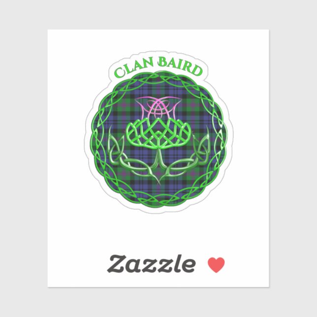 Baird Scottish Tartan Celtic Thistle (Sheet)