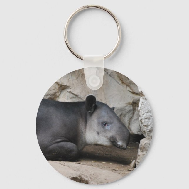 Baird's Tapir Keychain (Front)