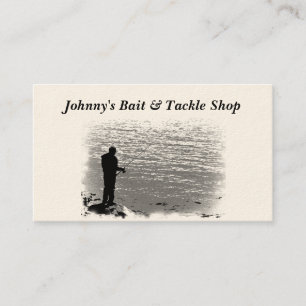 Bait and Tackle Shop Business Card