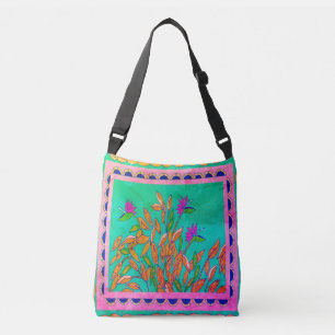 Baja Bird of Paradise Vintage Crossbody Bag