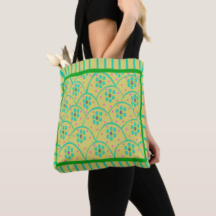 Baja Blooms Yellow Tote Bag