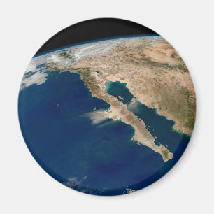 Baja California And The Pacific Coast Of Mexico. Magnet