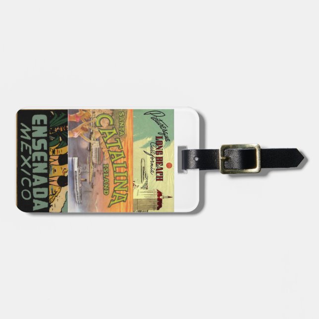 Baja California Cruise luggage tags (Front Horizontal)
