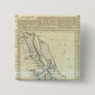 Baja California, Mexico 15 Cm Square Badge