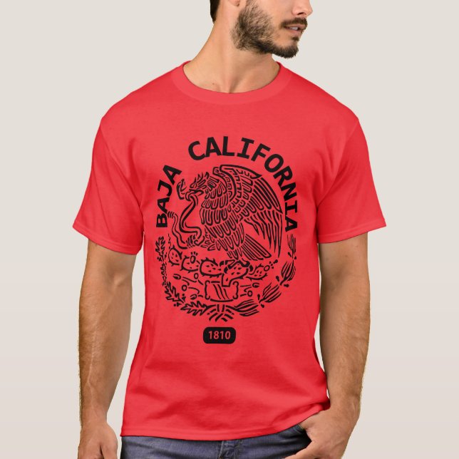 BAJA CALIFORNIA MEXICO T-Shirt (Front)