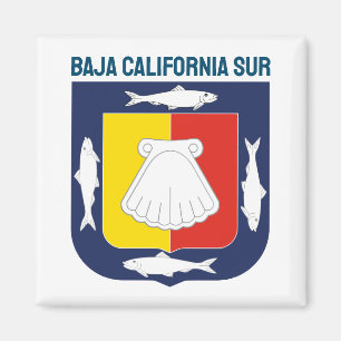 Baja California Sur coat of arms Magnet