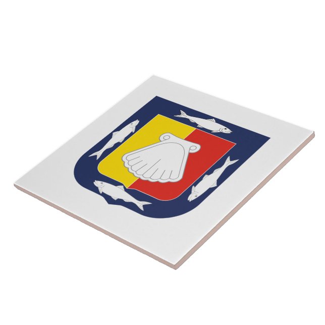 Baja California Sur coat of arms Tile (Side)