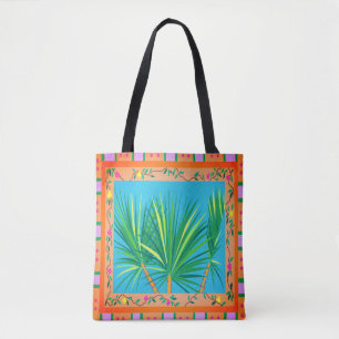 Baja Palms Tote Bag