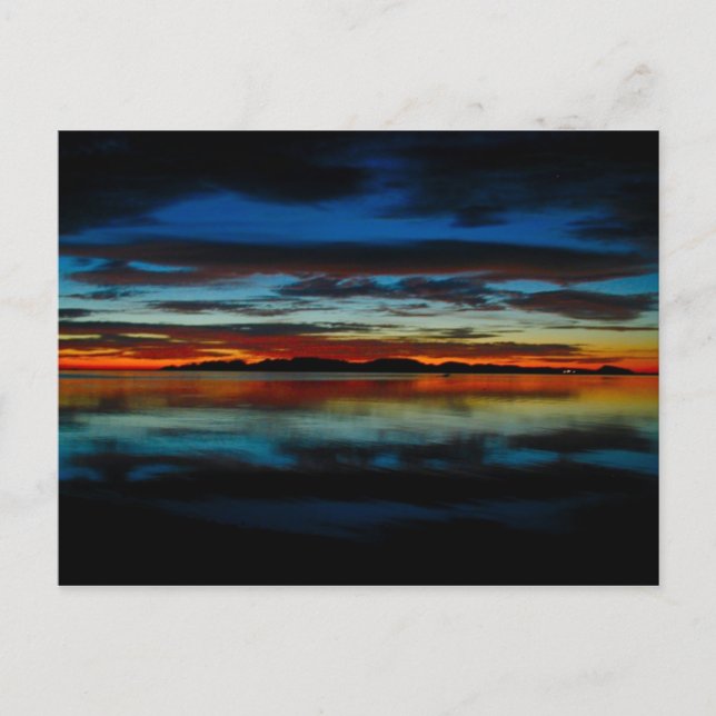 Baja Sunrise 01 Postcard (Front)