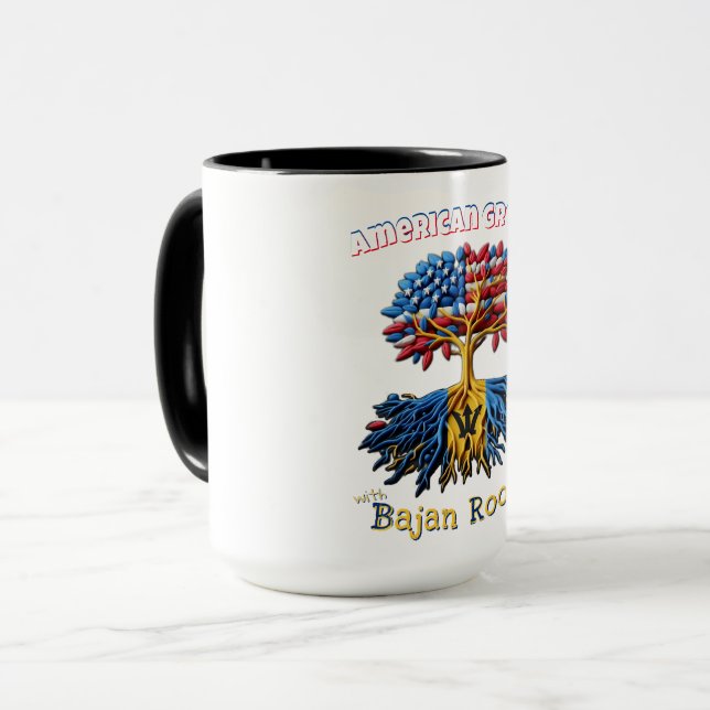 Bajan Roots 001 Mug (Front Left)