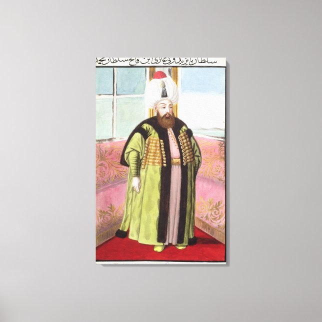 Bajazet (Bayezid) II (c.1447-1512) called 'Adli', Canvas Print (Front)