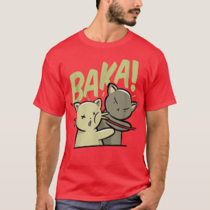 Baka Rabbit Anime Merch Japan Style Slap Japanese  T-Shirt