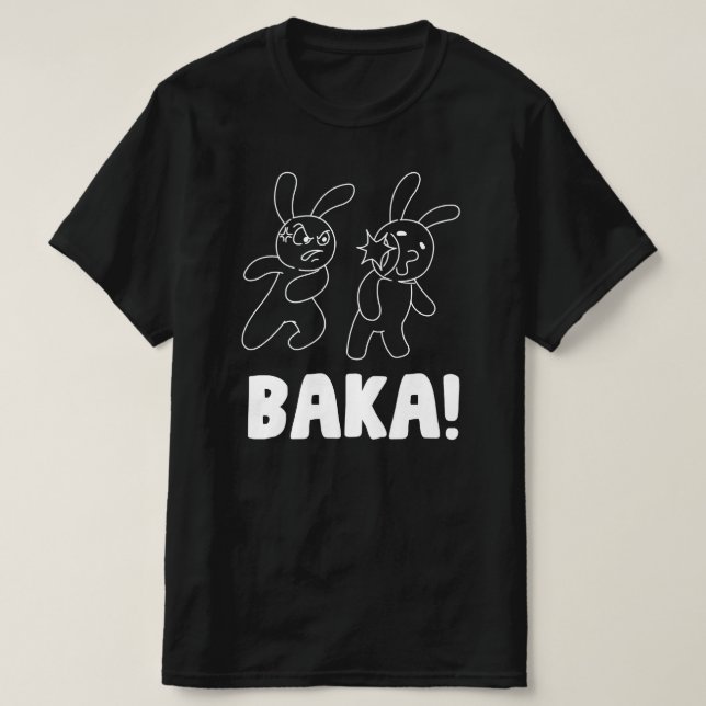 Baka stupid rabbit T-Shirt (Design Front)
