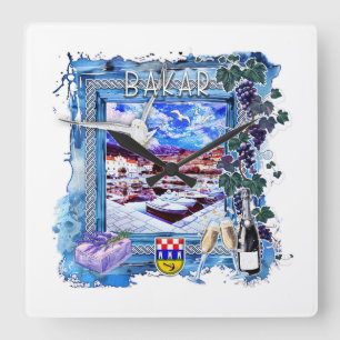 Bakar Square Wall Clock
