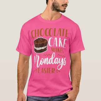 Bake Baking Chocolate Cake T-Shirt