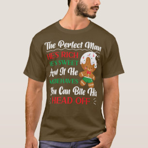 Bake Baking Christmas Gingerbread Man The Perfect T-Shirt