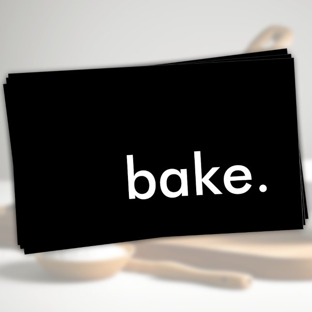 bake colour customisable business card (Creator Uploaded)