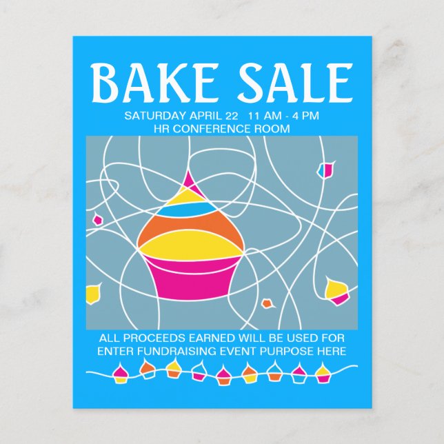bake sale flyers (Front)