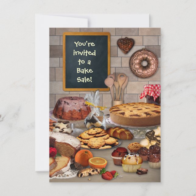Bake Sale Invitation (Front)