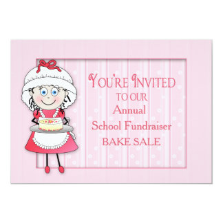 bake sale invitation