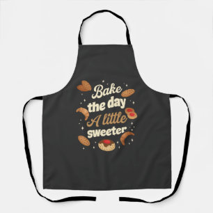 Bake the day a little sweeter apron