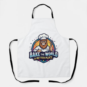 Bake The World a Better Place Apron